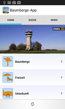 Baumberge-App poster