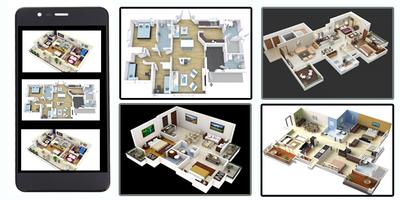 3D Modern House Designs poster