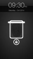 Fingerprint Screen Lock Prank الملصق
