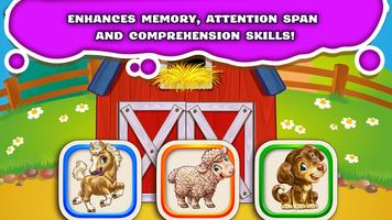 Peekaboo! Baby Smart Games for Kids! Learn animals اسکرین شاٹ 1