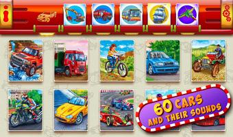 World of Cars! Car games for b Affiche