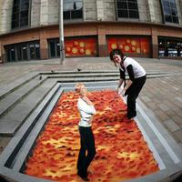 New 3D Illusions Street Art โปสเตอร์