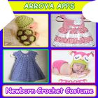 Newborn Crochet Costume أيقونة