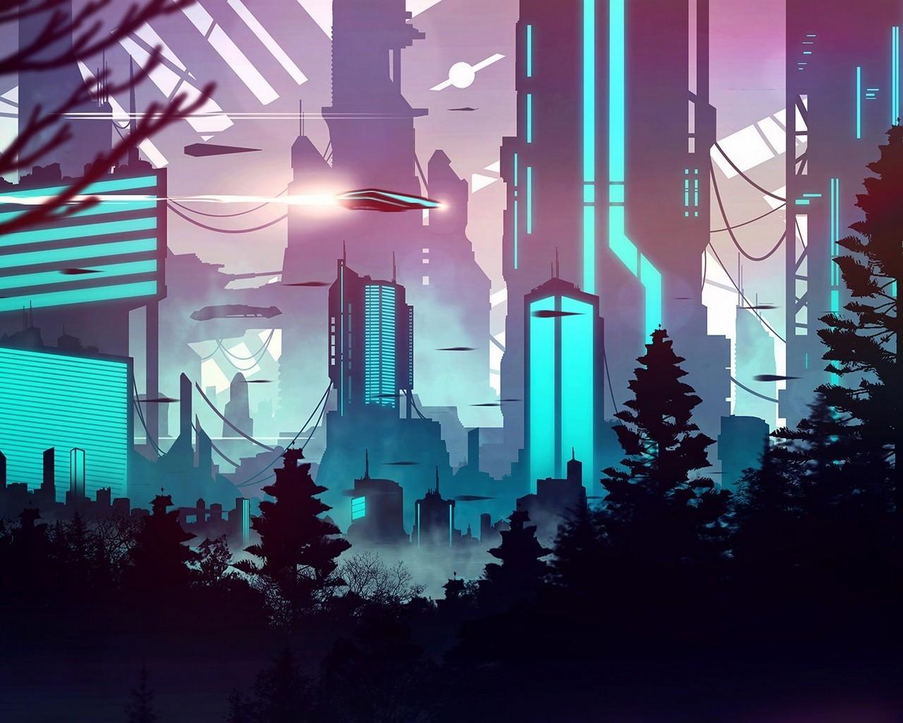 Neon City Live HD Wallpaper APK for Android Download