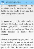 Devocionales Diarios Ekran Görüntüsü 1