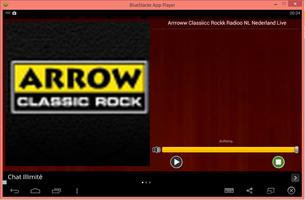 Arroww Classiic Rockk Radio NL Screenshot 1