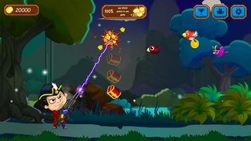 Angry Jungle Bird Shooter Przygoda-polowanie screenshot 1