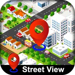 生活 街 視圖 高清： 衛星 全球定位系統 地圖 APK 下載