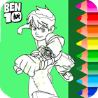 Ben 10 Coloring Book icon