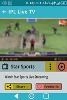 Live IPL TV capture d'écran 3