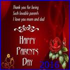 Happy Parents Day 2016 icono