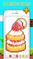 Pixel Coloring Poster