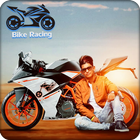 Racing Bike Photo Editor: Bike Photo Frame आइकन