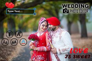 Wedding Photo Editor captura de pantalla 1