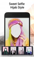 Sweet Selfie Hijab Style 2017 imagem de tela 1