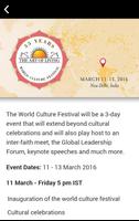 World Culture Festival captura de pantalla 3