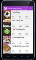 1000+ Easy Cake Recipes capture d'écran 1