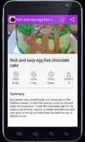 Simple Chocolate Cake Recipe capture d'écran 3