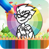 Coloring Book Teeny Titans Game APK
