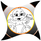 art drawing ideas for kids آئیکن