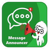 Message Announcer For Whats icon