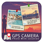 GPS Camera Photo With Location ไอคอน