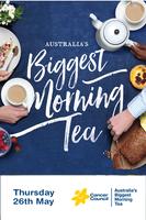 Poster Biggest Morning Tea