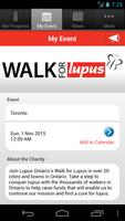 Walk for Lupus App screenshot 2