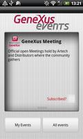 GeneXus Events Affiche