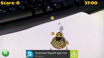 Augmented Reality Mole & Coins Plakat