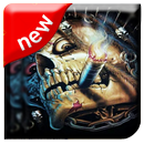 Papel Parede de Graffiti Skull APK