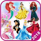 Disney Princess Stickers-icoon