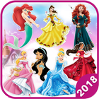 Disney Princess Stickers ícone