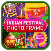下载  Indian Festival Greetings Photo Frame 