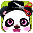 Panda cheveux Saloon