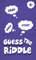 Guess The Riddle Plakat