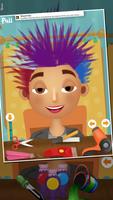 Дети волос Салон - Детские игр постер