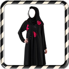 Dubai Woman Abayas Photo Suit icône