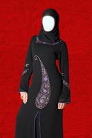 Dubai Woman Abayas Photo Suit Affiche
