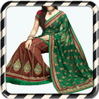 Indian Marriage Designer Saree آئیکن