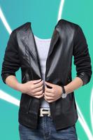 Leather Jacket Photo Suit تصوير الشاشة 3