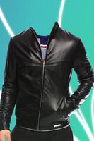 Leather Jacket Photo Suit Affiche