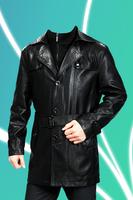 Leather Jacket Photo Suit ภาพหน้าจอ 1