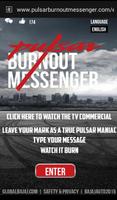 Pulsar Burnout Messenger plakat