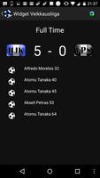 Widget Veikkausliiga captura de pantalla 1