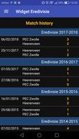 Widget Eredivisie screenshot 1