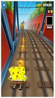 Subway Sponge's Surfers اسکرین شاٹ 1