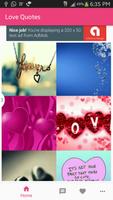 Love Quotes Affiche