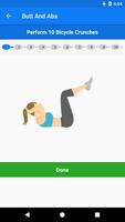 Butt & Abs Workout captura de pantalla 1