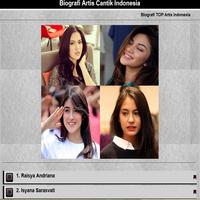 Artis Cantik Indonesia Plakat